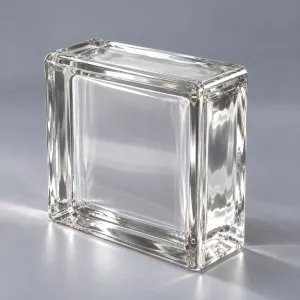 Super Clear Half Glass Brick